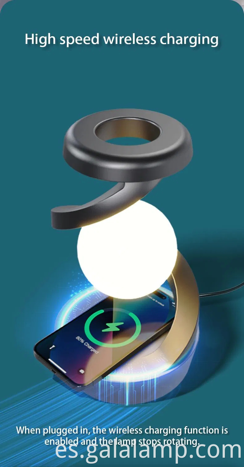 Elegante lámpara de suspensión giratoria de escritorio para alivio y decoración del estrés